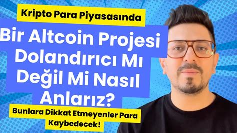 Altcoin Projesi Nasıl İncelenir?